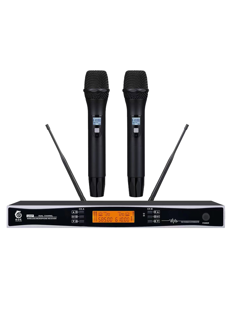 爵士龍無線手持（一拖二）K550