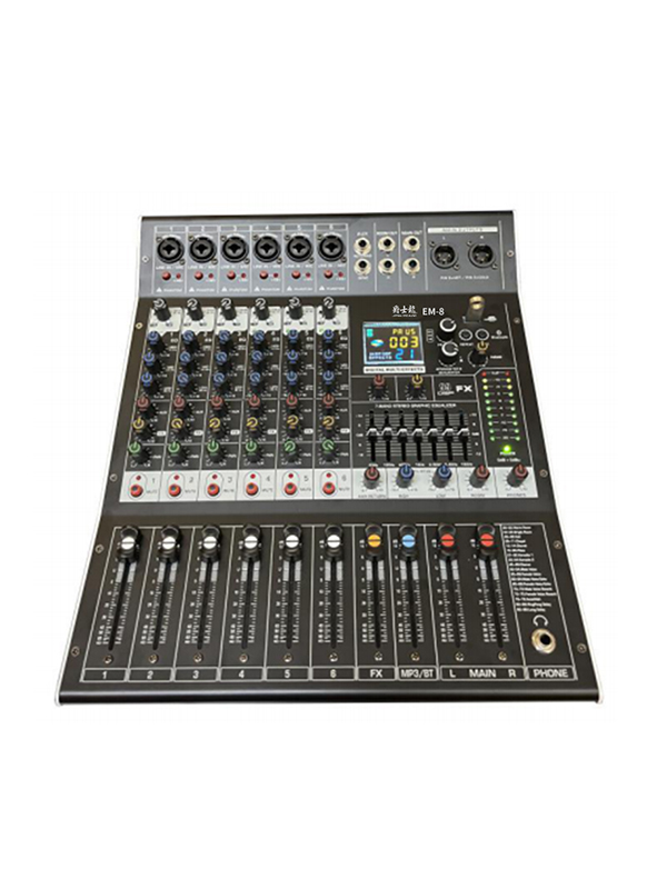 JONSHLONG/ 爵士龍8路調音臺EM-8