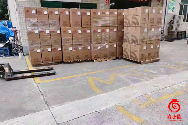 河北邢臺文化下鄉定制爵士龍移動數字音響成功裝車發貨