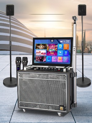 爵士龍F2 便攜移動音箱2.1視頻音響