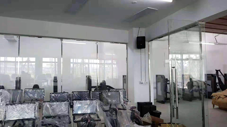 廣州某樓盤營銷中心會議室采用了爵士龍民用音響會議音響系統(tǒng)