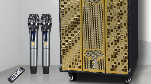 拉桿音響無線話筒如何進行連接？